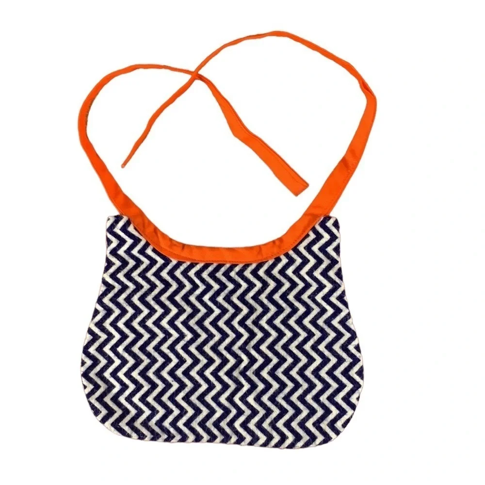 Cotton Drool Bibs - Set of 3 - Handmade - 8